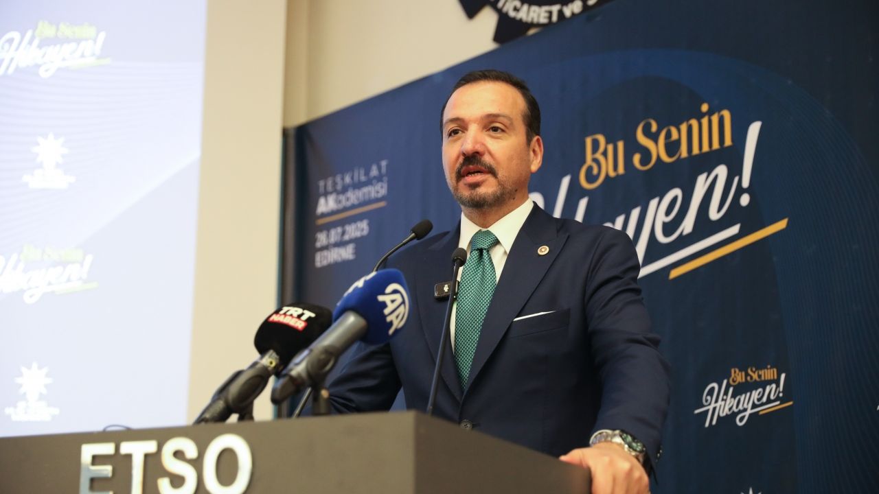 AK Parti Genel Başkan Yardımcısı Zorlu, Edirne'de konuştu