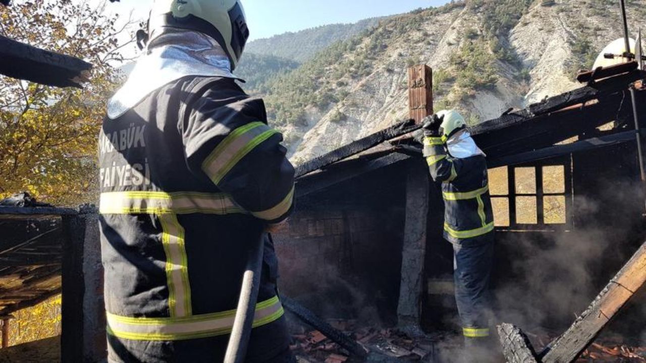 Karabük’teki yangınla bağlantılı 1 kişi gözaltında