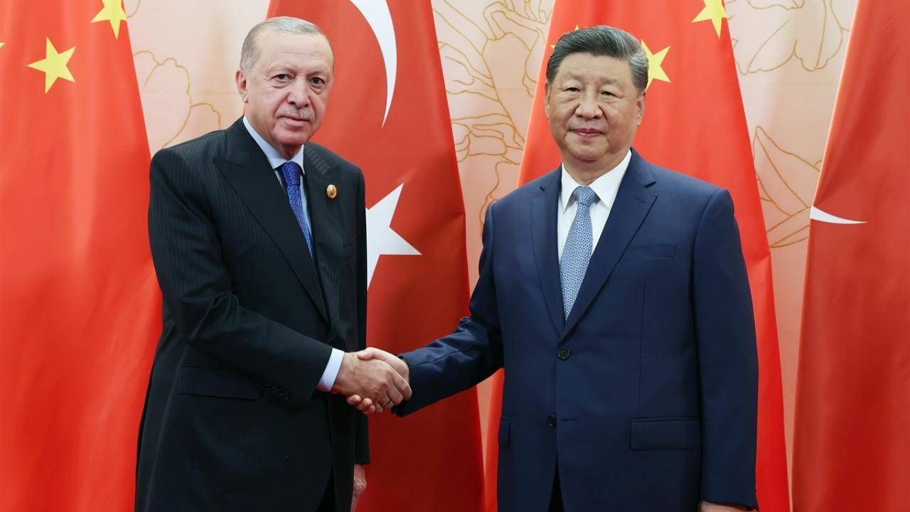 Cumhurbaşkanı Erdoğan, Çin Devlet Başkanı Şi'nin liderler onuruna verdiği yemeğe katıldı