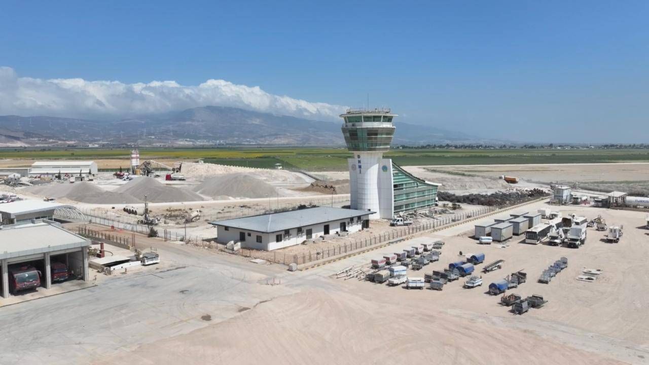 Onarımı süren Hatay Havalimanı 1 Eylül'de uçuşlara açılacak