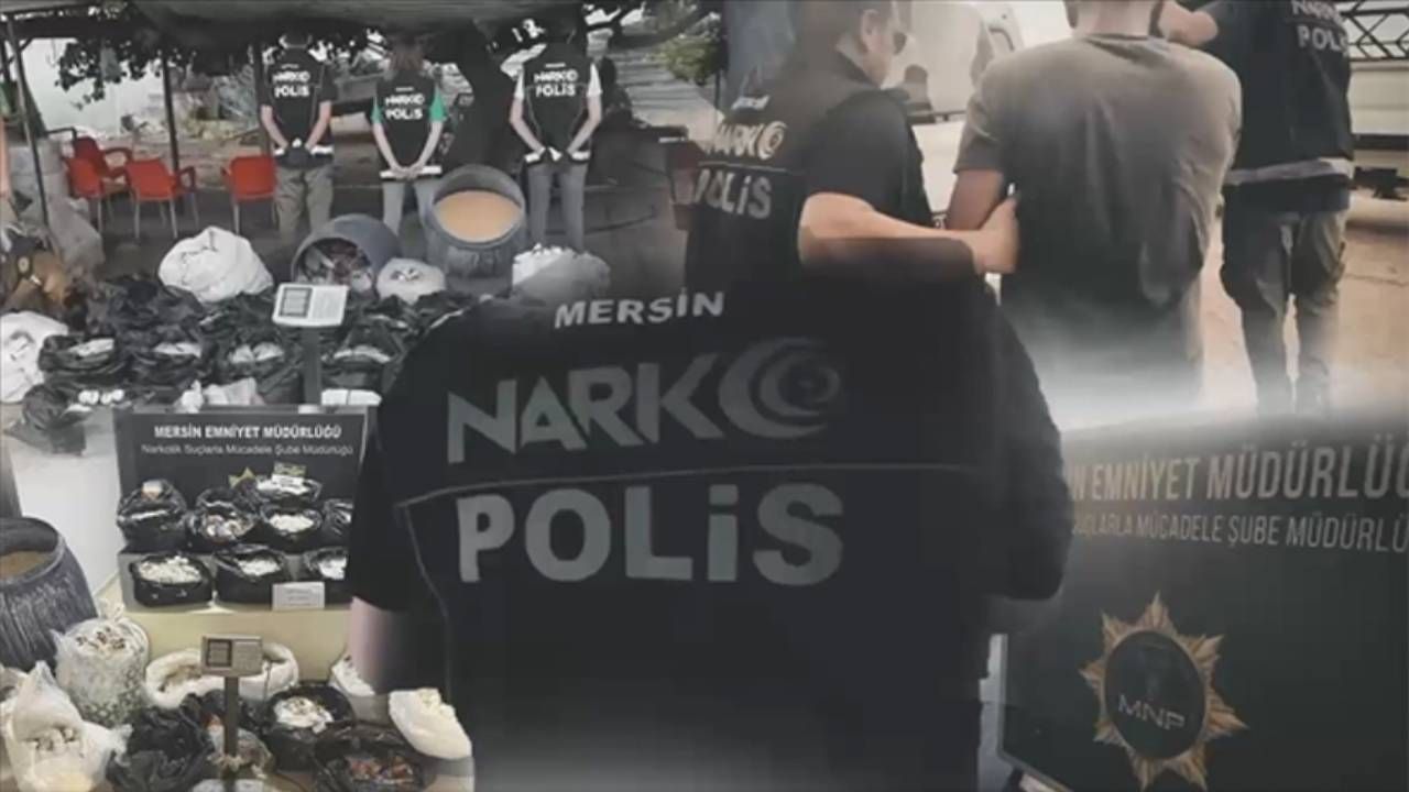 Mersin'de uyuşturucu operasyonu: 3 milyon 542 bin hap ele geçirildi