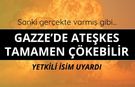 Gazze'de ateşken resmen çökebilir!