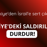 Türkiye'den İsrail'e sert çıkış! Suriye'deki saldırıları durdur