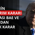 ABD'nin yaptırım kararının ardından BAE ve Mısır'dan ortak karar