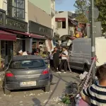 Beykoz'da otomobil kaldırıma çıktı! 6 yaralı
