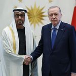 Erdoğan, BAE Devlet Başkanı Al Nahyan ile görüştü