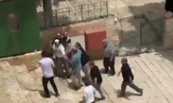 Mescid-i Aksa'da Talmud ritüeli yapmaya kalkan Yahudilere şok!