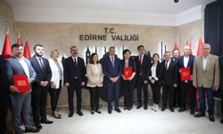 Çinli firma Türk ortağıyla Edirne'de rüzgar türbini parçaları üretecek