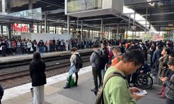 Sydney'de elektrik hattının trenin üzerine düşmesi sonucu seferler aksadı