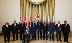 TBMM Başkanı Kurtulmuş, eski Meclis başkanlarıyla bir araya geldi