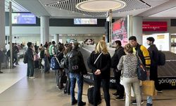 Havalimanlarında tatil yoğunluğu başladı