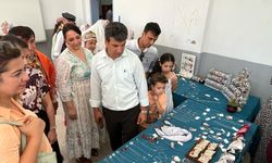 Girişimci Kadınların Köy Okulunda Yaptığı El Emeği Ürünler Büyük Beğeni Topladı