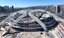 Ankara'nın yeni stadyumu hızla yükseliyor