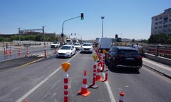 Sıhhiye Köprüsü'ndeki bakım çalışmaları trafiğe neden oldu