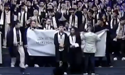 İTÜ mezuniyetinde Allah'ın ayetine alçak saldırı!