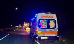 Uşak'ta otomobil şarampole devrildi: 1 ölü, 2 yaralı
