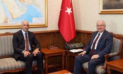 Bakan Güler ABD'nin Ankara Büyükelçisi Barrack ile görüştü