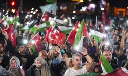 Ankara'da büyük Gazze yürüyüşü