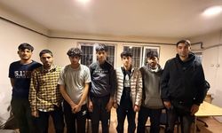 Amasya'da 8 göçmen yakalandı