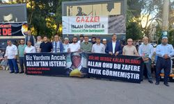 Batman'da Filistin ve Küresel Sumud Filosu'na destek