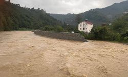 Giresun'da sağanak: Mahsur kalan 19 kişi kurtarıldı