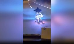 Trafiği tehlikeye sokan motosikletliye 49 bin 680 lira ceza kesildi