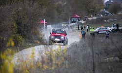 Burhan Turan Türkiye Baja Şampiyonası'nın 4. ayak yarışlarının ilk etabı koşuldu