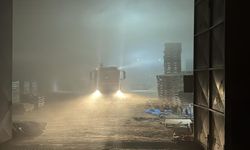 Edirne'de palet fabrikasında yangın