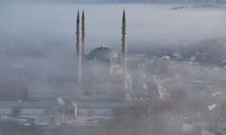 Selimiye Camii sise gömüldü! Kartpostallık görüntü ortaya çıktı