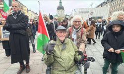 İsveç halkı İsrail'i protesto etti