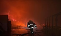 Gaziantep'te ambalaj fabrikasında yangın!