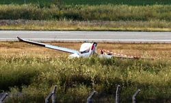 ABD'de bir kişi, kaçırmaya çalıştığı küçük uçakla havalanamadan kaza yaptı