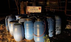 Aydın'da 6 ton sahte içki ele geçirildi