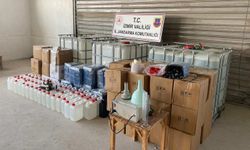 İzmir'de sahte alkol operasyonu