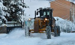 Yoğun kar nedeniyle 22 yol ulaşıma kapandı