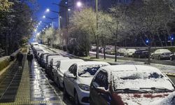 Ankara'nın yüksek kesimlerinde kar yağışı etkili oldu