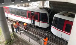 İzmir'de metro raydan çıktı! Yolcular tahliye edildi