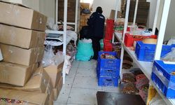 Esenyurt'ta şekerleme atölyesi denetiminde 9 ton ürün imha edildi