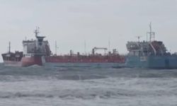 Florya'da iki tankerden acil yardım çağrısı