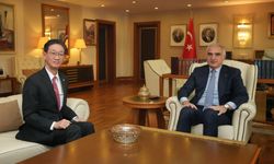 Bakan Ersoy, Japonya'nın Ankara Büyükelçisi Tamura ile görüştü