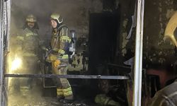 Bursa'da iş yerinde çıkan yangın söndürüldü