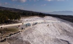 Çinli turistlerin gözdesi Pamukkale'de vize muafiyeti memnuniyeti