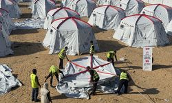 Hayrat İnsani Yardım Derneğinden Gazze'ye çadır kent