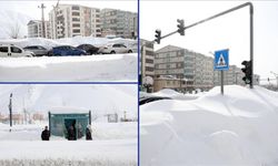 Bitlis'te ekimden bu yana toplamda 4 metreyi aşacak kadar kar yağdı