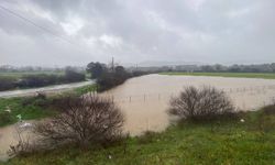 Çanakkale'de yoğun sağanak etkili oldu