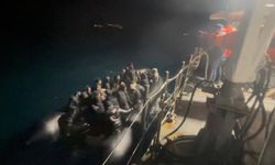 İzmir açıklarında düzensiz göçmen operasyonu