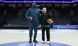 Başkan Erdoğan Shaquille O'Neal ile basketbol oynadı