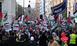 İngiltere'de Filistin'e dev destek