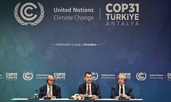 Bakan Kurum, UNFCCC İcra Sekreteri Stiell ile ortak basın toplantısında konuştu