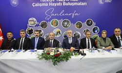 Çalışma ve Sosyal Güvenlik Bakanı Işıkhan, Şanlıurfa'da iş insanlarıyla bir araya geldi: